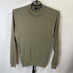 J. Ferrar Tan Long Sleeve Sweater Size Large Men’s